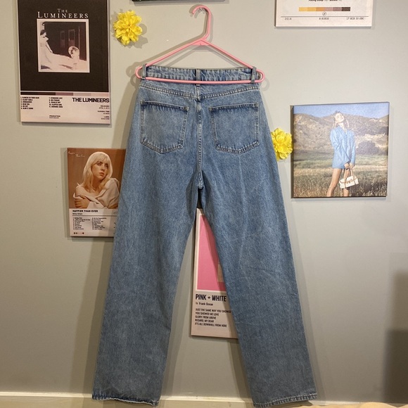 !NEW! SHEIN EZwear high waist wide leg jeans size - M :) - Picture 4 of 7